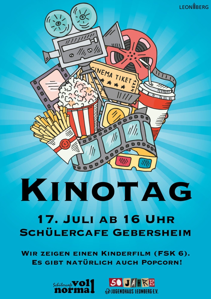Kinotag im Schülercafe Gebersheim