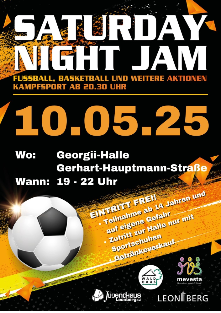 10.05.2025 - Saturday Night Jam