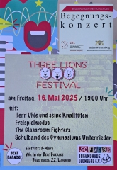 16.05.2025 - Begegnungskonzert - THREE LIONS FESTIVAL