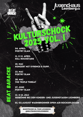 Konzertvorschau 2025 - 1. Halbjahr