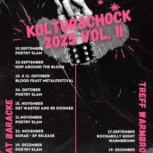 Konzertvorschau 2025 - 2. Halbjahr