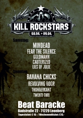 08. und 09.04.2023 - KILL ROCKSTARS