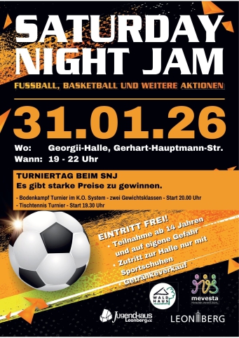 31.01.2026 - Saturday Night Jam