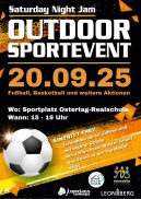 20.09.2025 - Saturday Night Jam OUTDOOR