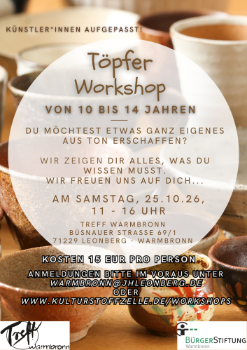 Töpferworkshop 